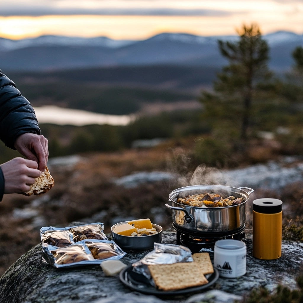 Frukost, lunch och middag på fjället: enkla recept och idéer