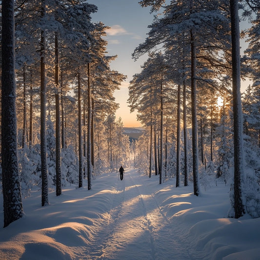 Introduktion till vintervandring i Jämtland