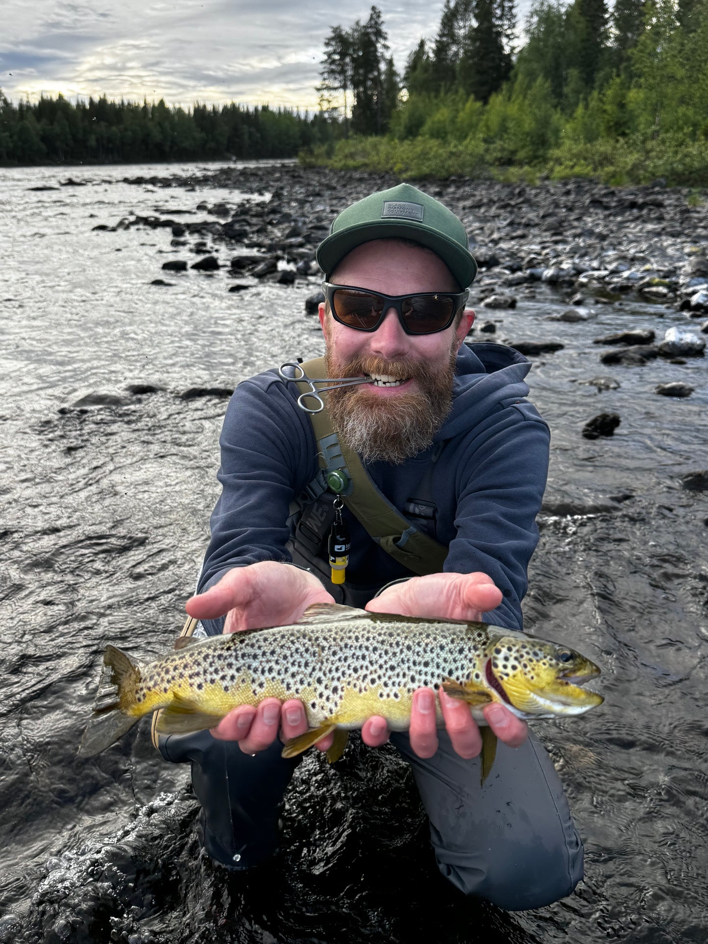 Fly Fishing Adventure with Overnight Stay at Långan