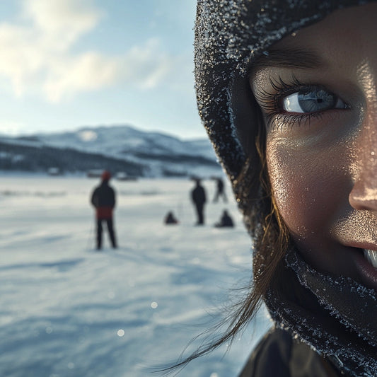 Half-day ice fishing adventure in Jämtland