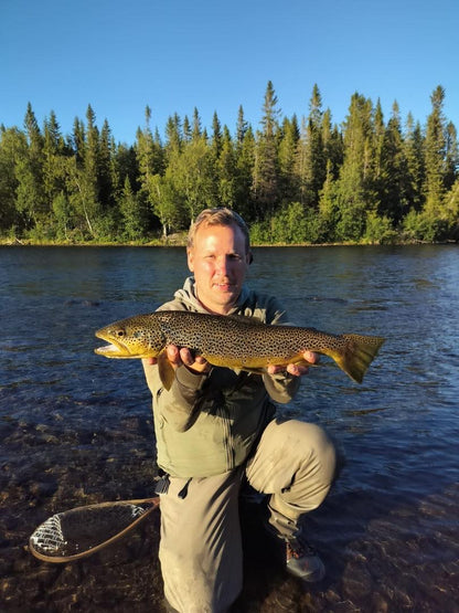 Trout fishing 