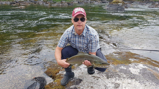 Discover the beauty of fly fishing with your own guide at Gimån