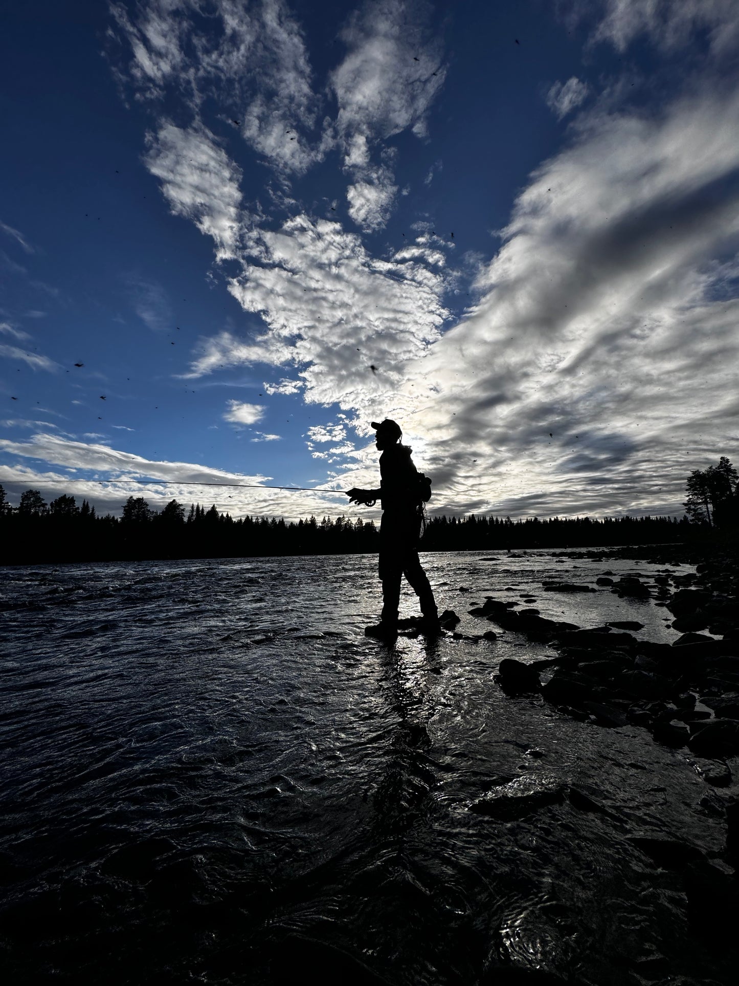 Fly Fishing Adventure with Overnight Stay at Långan