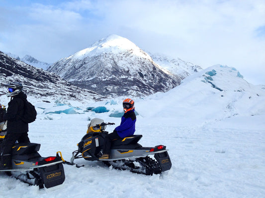 Half-day snowmobile tour