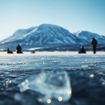 Halbtägiges Eisangelabenteuer in Jämtland